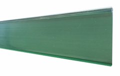 Планка цінова 40 мм зелена 1000 мм на клейовій основі, Зелений