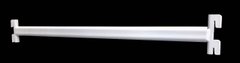 Стяжка-планка (труба 30х15) L=590 мм / Білий матовий RAL 9016, Білий