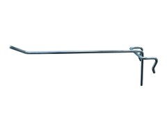 Крючок одинарный на сетку, Ø 4 mm, L=150 mm (цинк), Цинк