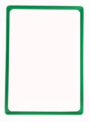 Пластиковая рамка формата А3 зеленая pl, Зеленый