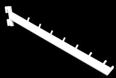 Кронштейн наклонный в профиль / труба 30х15 Белый матовый RAL 9016, Белый