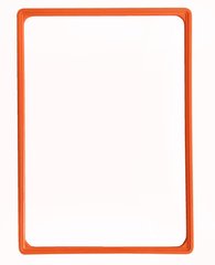 Пластиковая рамка формата А3 оранжевая уа, Оранжевый